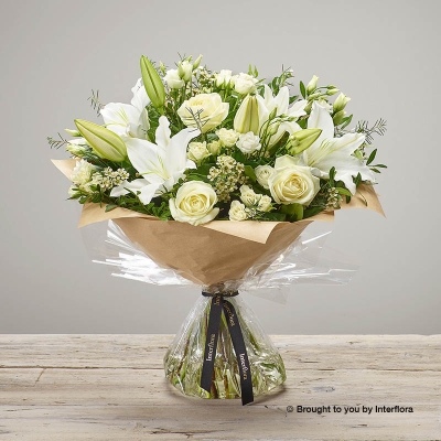 White Radiance Hand tied