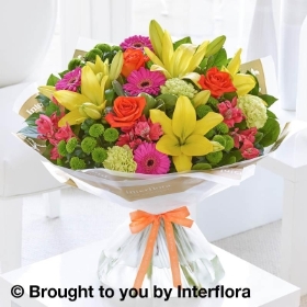 get well soon vibrant hand tied with get well soon balloon eden